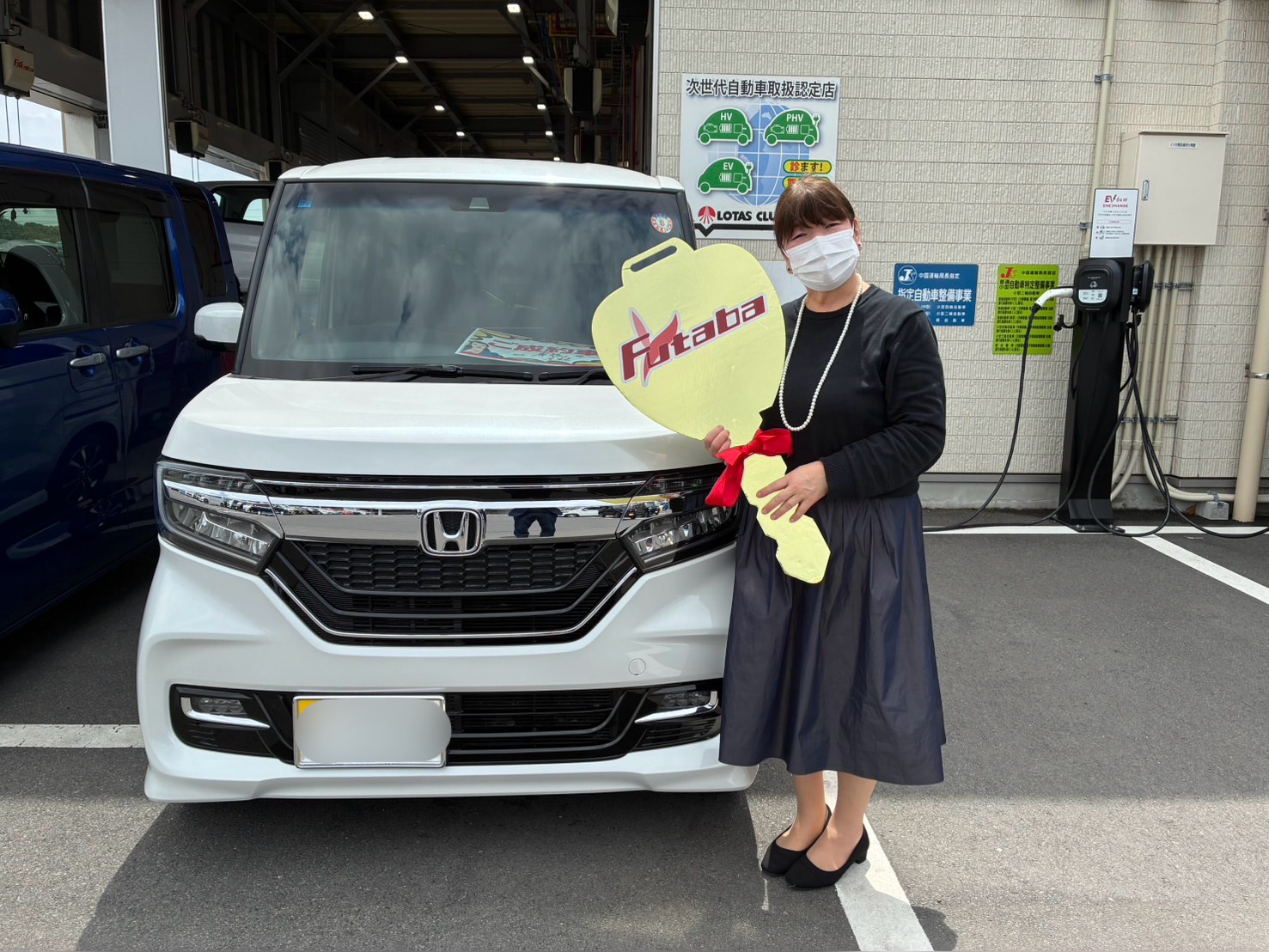 NBOXカスタム納車！