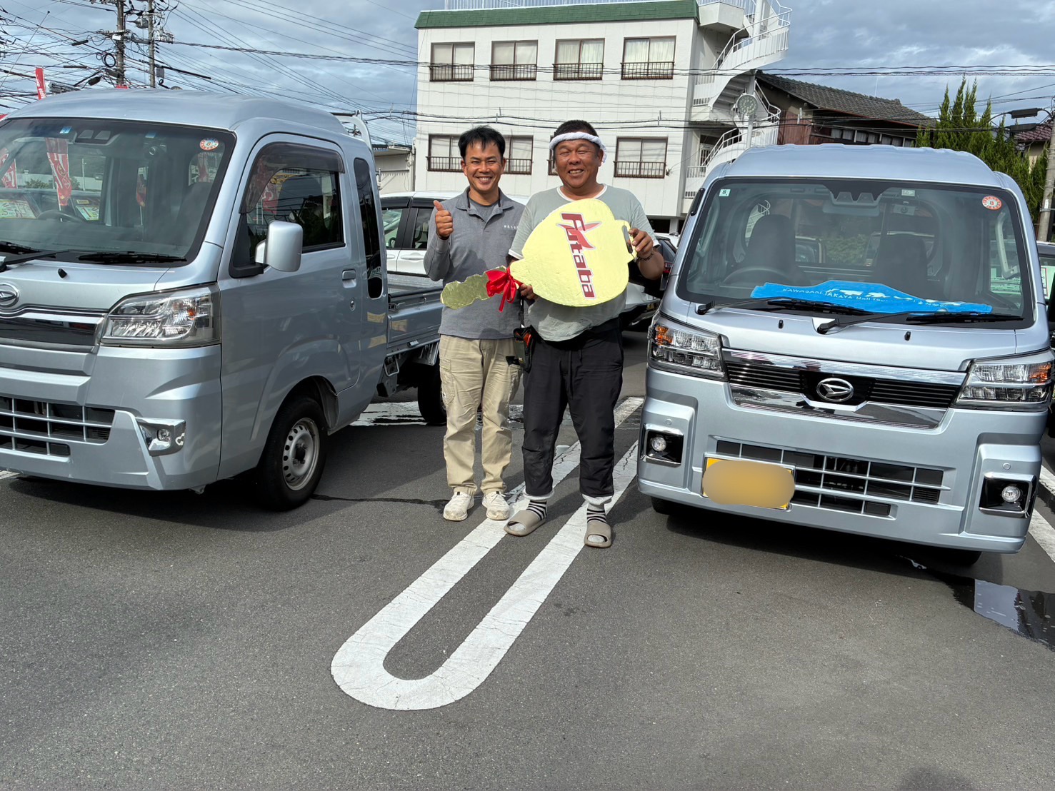 ハイゼットトラック納車！