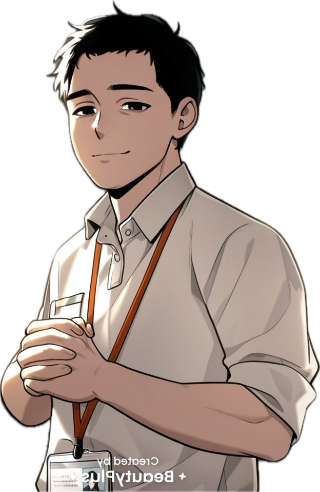 説明を指し示す画像