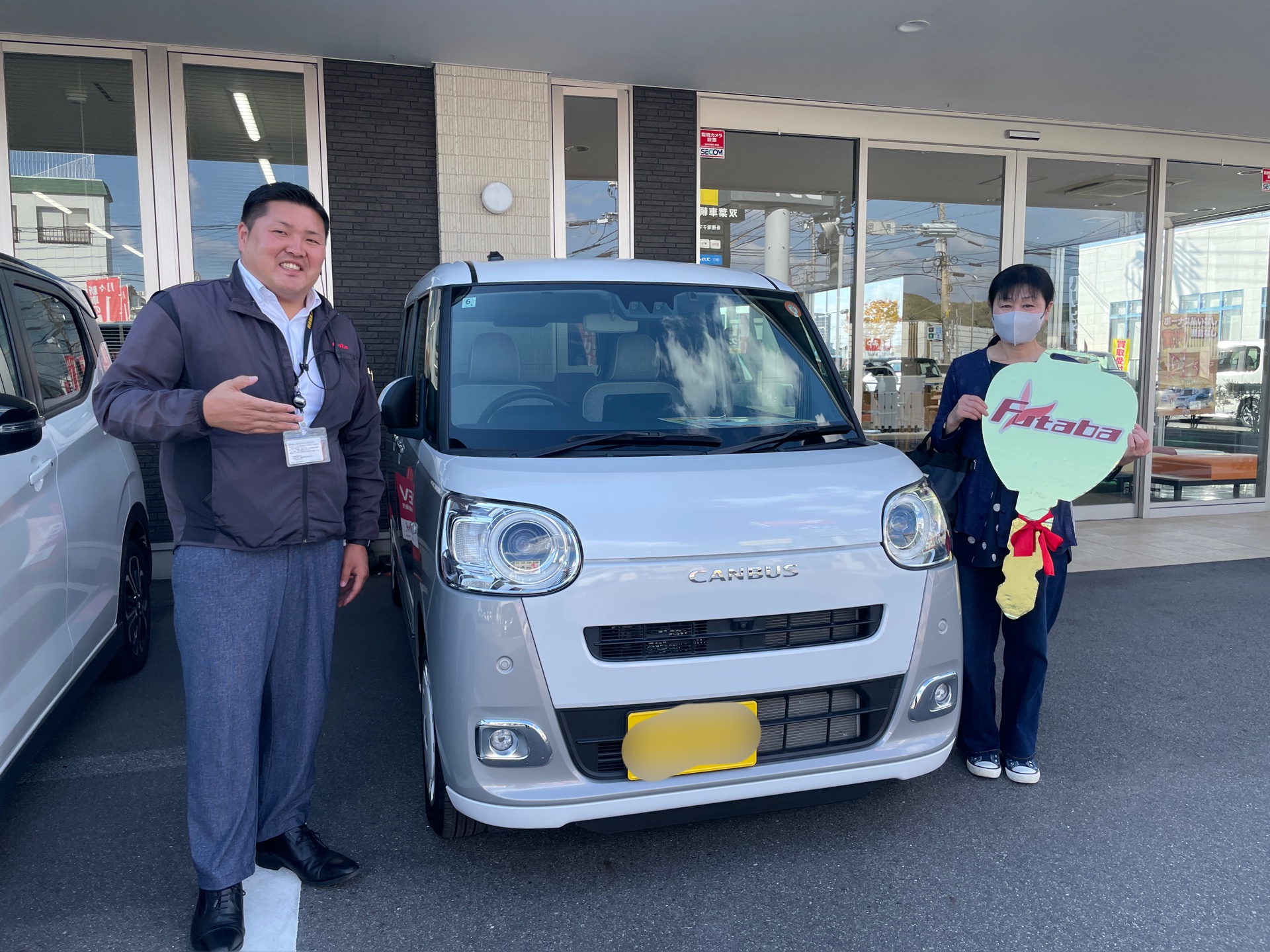 ムーヴキャンバス納車！