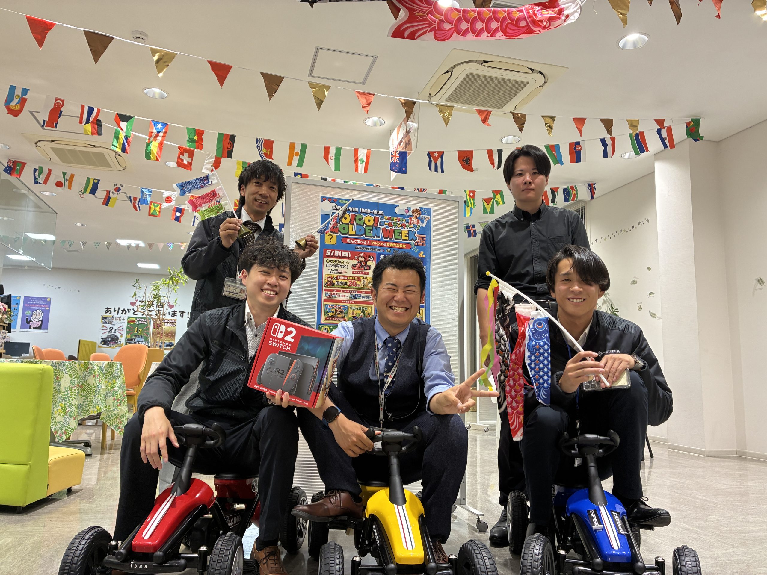 【GWイベント1日目🏎️】キッズゴーカートタイムアタック！